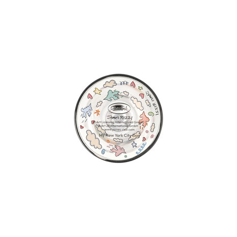 Goebel - Jamez Rizzi | Champagne glas My NYC Day | Glas - 26cm - 200ml - 2 stuks