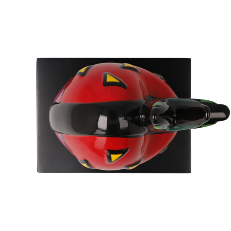 Goebel - Romero Britto | Decoratief beeld Strawberry | Porselein - Pop Art - 15cm