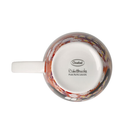 Goebel - Rosina Wachtmeister | Koffie / Thee Mok Prato fiorito colorato | Beker - porselein - 400ml - 2 stuks