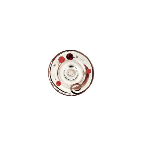 Goebel - Gustav Klimt | Champagne glas Geneesmiddel | Glas - 24cm - met echt goud - 100ml - 2 stuks