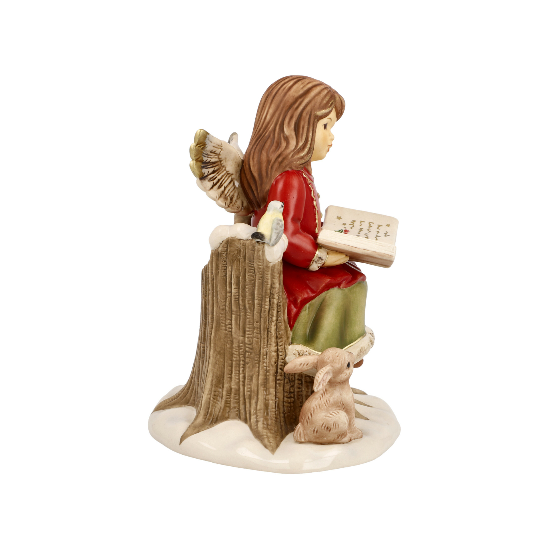Goebel - Weihnachten | Dekorative Statue / Figur Engel Kleine  Weihnachtsgeschichte | Keramik - 14 cm - Goebelstore