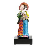 Goebel - Romero Britto | Decoratief beeld / figuur Trompettist 34 | Porselein - Pop Art - 34cm - Limited Edition Goebel - Romero Britto | Decoratief beeld / figuur Trompettist 34 | Porselein - Pop Art - 34cm - Limited Edition