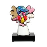 Goebel - Romero Britto | Decoratief beeld / figuur Faith 38 | Porselein - Pop Art - 38cm - Limited Edition Goebel - Romero Britto | Decoratief beeld / figuur Faith 38 | Porselein - Pop Art - 38cm - Limited Edition