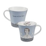 Goebel - Barbara Freundlieb | Koffie / Thee Mok Immer mit der Ruhe | Beker - porselein - 350ml Goebel - Barbara Freundlieb | Koffie / Thee Mok Immer mit der Ruhe | Beker - porselein - 350ml