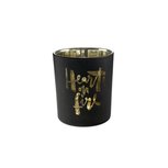 Goebel - Kerst | Windlicht Hearts on Fire | Glas, 10cm, theelicht, waxinelicht houder Goebel - Kerst | Windlicht Hearts on Fire | Glas, 10cm, theelicht, waxinelicht houder