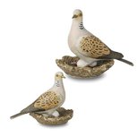 Goebel - Vogels | Decoratief beeld / figuur Set Vogel van het Jaar 2020 Tortelduif | Porselein - 40cm Goebel - Vogels | Decoratief beeld / figuur Set Vogel van het Jaar 2020 Tortelduif | Porselein - 40cm
