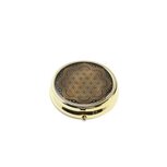 OP=OP Goebel® - Lotus | Pillendoosje "Levensbloem" | Metaal, 5cm, 3 vakjes OP=OP Goebel® - Lotus | Pillendoosje "Levensbloem" | Metaal, 5cm, 3 vakjes