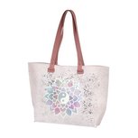 Goebel - Lotus | Tas Lotusbloem | Schoudertas - Shopper - 44cm - Kunstleer Goebel - Lotus | Tas Lotusbloem | Schoudertas - Shopper - 44cm - Kunstleer