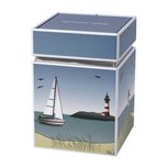 Goebel - Scandic Home | Theedoos Ocean Love | Metaal - 11cm - bewaardoos Goebel - Scandic Home | Theedoos Ocean Love | Metaal - 11cm - bewaardoos