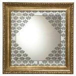 Goebel® : Black and White Bloemen wandspiegel Goebel® : Black and White Bloemen wandspiegel