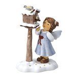 Goebel® - Nina & Marco | Decoratief beeld / figuur "Engel voer voor mijn schatjes" | Porselein, 14cm, met Swarovski, Limited Edition Goebel® - Nina & Marco | Decoratief beeld / figuur "Engel voer voor mijn schatjes" | Porselein, 14cm, met Swarovski, Limited Edition