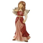 Goebel - Kerst | Decoratief beeld / figuur Engel Hemelse boodschapper | Aardewerk - 51cm - Limited Edition - met Swarovski Goebel - Kerst | Decoratief beeld / figuur Engel Hemelse boodschapper | Aardewerk - 51cm - Limited Edition - met Swarovski