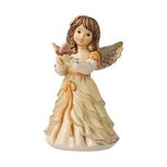 Goebel - Kerst | Decoratief beeld / figuur Engel breng me geluk | Aardewerk - 15cm - met Swarovski Goebel - Kerst | Decoratief beeld / figuur Engel breng me geluk | Aardewerk - 15cm - met Swarovski