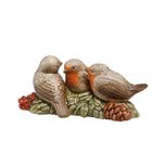 Goebel - Kerst | Decoratief beeld / figuur Vogeltrio | Aardewerk - 12cm Goebel - Kerst | Decoratief beeld / figuur Vogeltrio | Aardewerk - 12cm