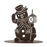 Goebel - Kerst | Decoratief beeld / figuur Tuinsteker sneeuwpop Grappige speelkameraad | Metaal, 33cm Goebel - Kerst | Decoratief beeld / figuur Tuinsteker sneeuwpop Grappige speelkameraad | Metaal, 33cm