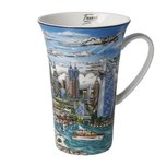 Goebel - Charles Fazzino | Koffie / Thee Mok Illusions over Dubai | Beker - porselein - 500ml Goebel - Charles Fazzino | Koffie / Thee Mok Illusions over Dubai | Beker - porselein - 500ml