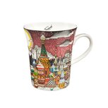Goebel - Charles Fazzino | Koffie / Thee Mok Dasvidanya Moscow Circus | Beker - porselein - 400ml Goebel - Charles Fazzino | Koffie / Thee Mok Dasvidanya Moscow Circus | Beker - porselein - 400ml