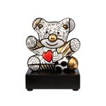 Goebel - Romero Britto | Decoratief beeld / figuur Golden Truly Yours | Porselein - 12cm - met echt goud Goebel - Romero Britto | Decoratief beeld / figuur Golden Truly Yours | Porselein - 12cm - met echt goud