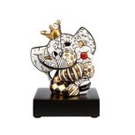 Goebel - Romero Britto | Decoratief beeld / figuur Golden Spring Elephant 14 | Porselein - Pop Art - 14cm Goebel - Romero Britto | Decoratief beeld / figuur Golden Spring Elephant 14 | Porselein - Pop Art - 14cm
