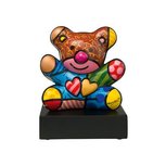 Goebel - Romero Britto | Decoratief beeld / figuur Truly Yours 12 | Porselein - Pop Art - 12cm Goebel - Romero Britto | Decoratief beeld / figuur Truly Yours 12 | Porselein - Pop Art - 12cm