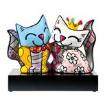 Goebel - Romero Britto | Decoratief beeld / figuur Soul Mates 25 | Porselein - Pop Art - 25cm - Limited Edition Goebel - Romero Britto | Decoratief beeld / figuur Soul Mates 25 | Porselein - Pop Art - 25cm - Limited Edition