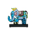 Goebel - Romero Britto | Decoratief beeld / figuur Great India 3 | Porselein - Pop Art - 18cm Goebel - Romero Britto | Decoratief beeld / figuur Great India 3 | Porselein - Pop Art - 18cm