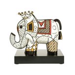 Goebel - Romero Britto | Decoratief beeld / figuur Golden 29 | Porselein - Pop Art - 29cm - Limited Edition Goebel - Romero Britto | Decoratief beeld / figuur Golden 29 | Porselein - Pop Art - 29cm - Limited Edition