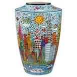 Goebel - James Rizzi | Vaas My New York City Day 41 | Pop Art - porselein - 41cm - Limited Edition Goebel - James Rizzi | Vaas My New York City Day 41 | Pop Art - porselein - 41cm - Limited Edition