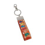 Goebel - James Rizzi | Sleutelhanger Bird Party on the Wire | Kunstleer - 16cm Goebel - James Rizzi | Sleutelhanger Bird Party on the Wire | Kunstleer - 16cm