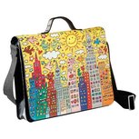 Goebel - James Rizzi | Tas My New York City Sunset | Schoudertas - 39cm - kunststof Goebel - James Rizzi | Tas My New York City Sunset | Schoudertas - 39cm - kunststof