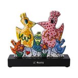 Goebel - James Rizzi | Decoratief beeld / figuur Our Colorful Family 19 | Porselein - 19cm - Pop Art Goebel - James Rizzi | Decoratief beeld / figuur Our Colorful Family 19 | Porselein - 19cm - Pop Art