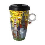 Goebel - James Rizzi | Koffie / Thee Mok My New York City Sunset | Beker to go - porselein - 500ml Goebel - James Rizzi | Koffie / Thee Mok My New York City Sunset | Beker to go - porselein - 500ml