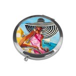 OP=OP Goebel - Trish Biddle | Make-Up Zakspiegel Summer Girl | Metaal - 7cm OP=OP Goebel - Trish Biddle | Make-Up Zakspiegel Summer Girl | Metaal - 7cm