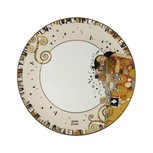 Goebel - Gustav Klimt | Decoratief bord De vervulling | Porselein - 23cm - met echt goud Goebel - Gustav Klimt | Decoratief bord De vervulling | Porselein - 23cm - met echt goud
