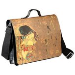 OP=OP Goebel - Gustav Klimt | Tas De Kus | Schoudertas - 39cm - kunststof OP=OP Goebel - Gustav Klimt | Tas De Kus | Schoudertas - 39cm - kunststof
