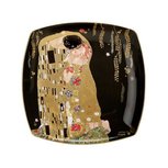 Goebel - Gustav Klimt | Decoratief bord De Kus | Porselein - 21cm - met echt goud Goebel - Gustav Klimt | Decoratief bord De Kus | Porselein - 21cm - met echt goud