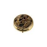 Goebel - Gustav Klimt | Pillendoosje De Levensboom | Metaal - 5cm - 3 vakjes Goebel - Gustav Klimt | Pillendoosje De Levensboom | Metaal - 5cm - 3 vakjes