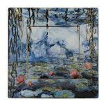 Goebel - Claude Monet | Decoratieve schaal Waterlelies met wilg | Porselein - 16cm - met echt goud Goebel - Claude Monet | Decoratieve schaal Waterlelies met wilg | Porselein - 16cm - met echt goud