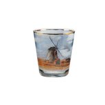 OP=OP Goebel - Claude Monet | Windlicht / Theelicht Tulpenveld | Glas, 10cm, waxinelicht houder OP=OP Goebel - Claude Monet | Windlicht / Theelicht Tulpenveld | Glas, 10cm, waxinelicht houder