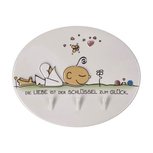 Goebel® - Der kleine Yogi | Decoratief beeld / figuur "Der Schlüssel zum Glück" | Porselein, 20cm, sleutelrek Goebel® - Der kleine Yogi | Decoratief beeld / figuur "Der Schlüssel zum Glück" | Porselein, 20cm, sleutelrek