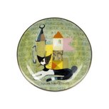 Goebel - Rosina Wachtmeister | Sier Schoteltje La storia di Serafino | Porselein - 10cm - met echt goud Goebel - Rosina Wachtmeister | Sier Schoteltje La storia di Serafino | Porselein - 10cm - met echt goud