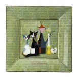Goebel® - Rosina Wachtmeister | Decoratieve Schaal "La Storia di Serafino" | Porselein, 16cm Goebel® - Rosina Wachtmeister | Decoratieve Schaal "La Storia di Serafino" | Porselein, 16cm
