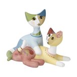 Goebel - Rosina Wachtmeister | Decoratief beeld / figuur Cara e Elio | Porselein - 10cm - 2020 Goebel - Rosina Wachtmeister | Decoratief beeld / figuur Cara e Elio | Porselein - 10cm - 2020