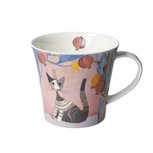 Goebel - Rosina Wachtmeister | Koffie / Thee Mok Melograni in fiesta | Beker - porselein - 350ml Goebel - Rosina Wachtmeister | Koffie / Thee Mok Melograni in fiesta | Beker - porselein - 350ml