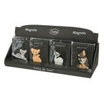 Goebel® - Kitty de luxe | Magneten Display "Kitty" assorti | 4 soorten, 24 stuks Goebel® - Kitty de luxe | Magneten Display "Kitty" assorti | 4 soorten, 24 stuks