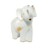 Goebel - Elephant | Decoratief beeld / figuur Alamaya | Porselein - 15cm - olifant - met echt goud - Limited Edition Goebel - Elephant | Decoratief beeld / figuur Alamaya | Porselein - 15cm - olifant - met echt goud - Limited Edition