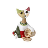 Goebel - Rosina Wachtmeister | Decoratief beeld / figuur Ghiottona | Porselein - 10cm - 2021 - met Swarovski Goebel - Rosina Wachtmeister | Decoratief beeld / figuur Ghiottona | Porselein - 10cm - 2021 - met Swarovski