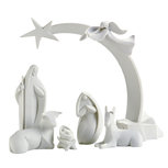 Goebel - NADAL | Decoratief beeld / figuur kerststal The Doorway | Polyresin - 32cm Goebel - NADAL | Decoratief beeld / figuur kerststal The Doorway | Polyresin - 32cm
