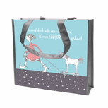 Goebel - Barbara Freundlieb | Boodschappentas Die sind doch alle verrückt | Shopper - 37cm Goebel - Barbara Freundlieb | Boodschappentas Die sind doch alle verrückt | Shopper - 37cm