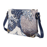 Goebel - Katsushika Hokusai | Tas De Golf | Schoudertas - 25cm - Stof Goebel - Katsushika Hokusai | Tas De Golf | Schoudertas - 25cm - Stof